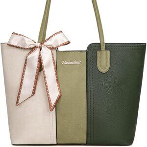 Montana West - Tri-Panel Tote Bag